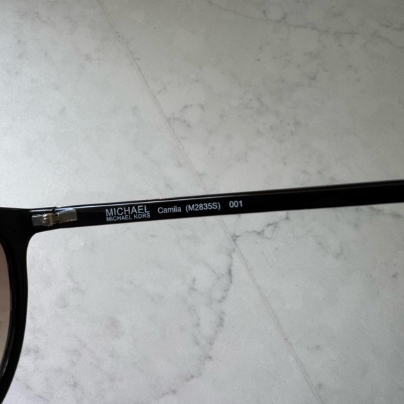 Michael Kors Black Cat-Eye Sunglasses - Picture 3 of 5